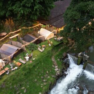The Riverside Jungle Camping Retreat, Zone Outdoor