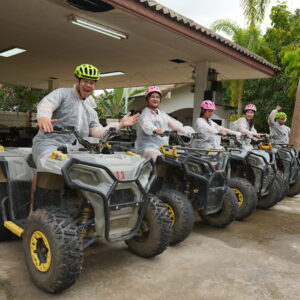 The Full Option – 5.5km Rafting, ATV & Elephant Trekking - B3